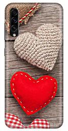 Amazon Brand - Solimo Designer Heart Design 3D Printed Hard Back Case Mobile Cover for Samsung Galaxy A50s