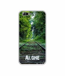 Amazon Brand - Solimo Designer Alone UV Printed Soft Back Case Mobile Cover for Micromax Canvas 2 Q4310