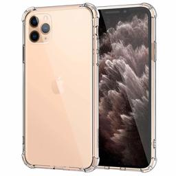 Amazon Brand - Solimo Mobile Cover (Soft & Flexible Back case) for Apple iPhone 11 Pro Max (Transparent)