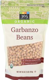 365 Everyday Value, Organic Garbanzo Beans, 16 oz