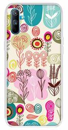 Amazon Brand - Solimo Designer Multicolor Plant Art Design Printed Soft Back Case Mobile Cover for Realme C3