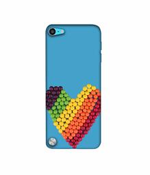 Amazon Brand - Solimo Designer Ball Heart 3D Printed Hard Back Case Mobile Cover for Apple iPod Touch 5th Generation