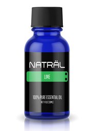 NATRÄL Lime, 100% Pure and Natural Essential Oil, Large 1 Ounce Bottle