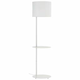 Amazon Brand – Rivet Mid-Century Floor Lamp with Shelves and Bulb, 62