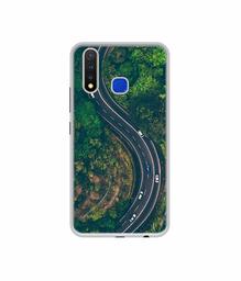 Amazon Brand - Solimo Designer Racing Track UV Printed Soft Back Case Mobile Cover for Vivo U20