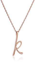 14k Rose Gold Plated Sterling Silver 