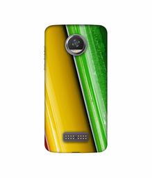 Amazon Brand - Solimo Designer Multicolor Plastic Paint 3D Printed Hard Back Case Mobile Cover for Moto Z2 Play