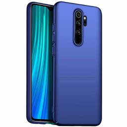 Amazon Brand - Solimo Mobile Cover (Hard Back & Slim) for Mi Redmi Note 8 Pro (Marine Blue)