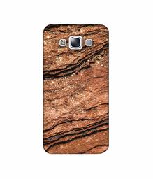 Amazon Brand - Solimo Designer Rock 3D Printed Hard Back Case Mobile Cover for Samsung Galaxy E7