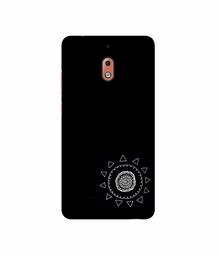 Amazon Brand - Solimo Designer Circle Pattern 3D Printed Hard Back Case Mobile Cover for Nokia 2.1