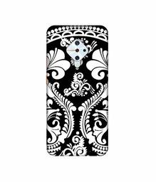 Amazon Brand - Solimo Designer Round White Rangoli 3D Printed Hard Back Case Mobile Cover for Vivo S1 Pro