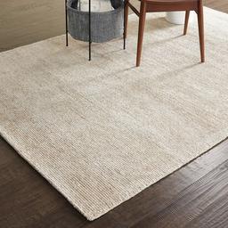 Amazon Brand – Rivet Contemporary Striated Jute Area Rug, 7' 5