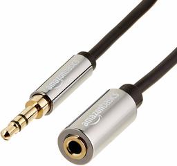 AmazonBasics Male to Female Stereo Audio Cable (3.5mm)