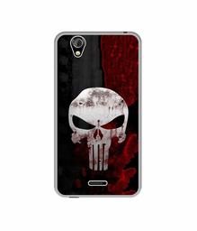 Amazon Brand - Solimo Designer Punisher Skull UV Printed Soft Back Case Mobile Cover for Gionee P5 Mini