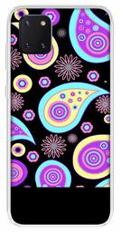 Amazon Brand - Solimo Designer Multicolor Violet Pattern Printed Soft Back Case Mobile Cover for Samsung Galaxy Note 10 Lite