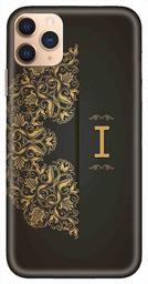 Amazon Brand - Solimo Designer Black Pattern Alphabet-I 3D Printed Hard Back Case Mobile Cover for Apple iPhone 11 Pro