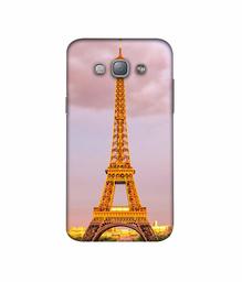 Amazon Brand - Solimo Designer Eiffel Tower Paris 3D Printed Hard Back Case Mobile Cover for Samsung Galaxy A8