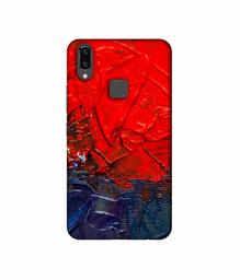 Amazon Brand - Solimo Designer Red Wax Color 3D Printed Hard Back Case Mobile Cover for Vivo V9 / V9 Pro