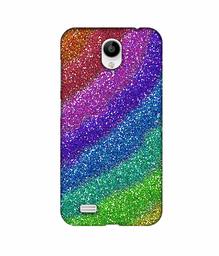 Amazon Brand - Solimo Designer Multicolor Sparkle 3D Printed Hard Back Case Mobile Cover for Vivo Y21L