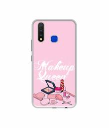 Amazon Brand - Solimo Designer Makeup Queen UV Printed Soft Back Case Mobile Cover for Vivo U20