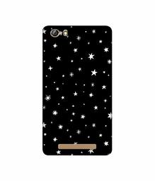 Amazon Brand - Solimo Designer Sperking Stars 3D Printed Hard Back Case Mobile Cover for Gionee Marathon M5 lite