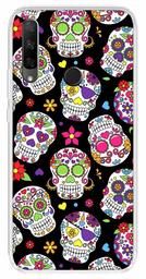 Amazon Brand - Solimo Designer Multicolor Skull Pattern Printed Soft Back Case Mobile Cover for Huawei Honor 9X