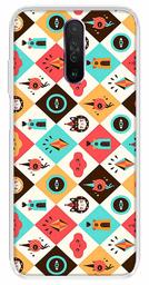 Amazon Brand - Solimo Designer Multicolor Colorful Symbol Pattern Printed Soft Back Case Mobile Cover for Poco X2 / Xiaomi Redmi K30