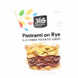 365 by Whole Foods Market, Sandwich Flavored Potato Chips, Pastrami on Rye, 10 Ounce