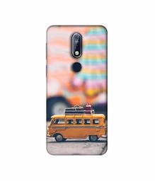 Amazon Brand - Solimo Designer Toy Bus 3D Printed Hard Back Case Mobile Cover for Nokia 7.1