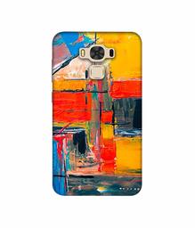 Amazon Brand - Solimo Designer Multicolor Squre Blocks 3D Printed Hard Back Case Mobile Cover for Asus Zenfone 3 Max ZC553KL