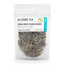 ALLEGRO TEA Silver Needle China White Tea, 0.6 OZ