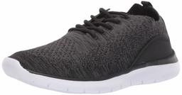 Amazon Essentials LUSIA Sneaker para Mujer, Negro, 6.5 M US