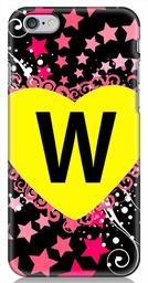 Amazon Brand - Solimo Designer Heart Pattern Alphabet-W 3D Printed Hard Back Case Mobile Cover for Apple iPhone 6s