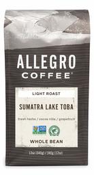 Allegro Coffee Sumatra Whole Bean Coffee, 12 oz