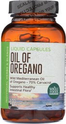 Whole Foods Market, Oil of Oregano Liquid Caps, 120 ct