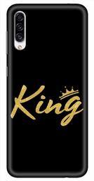 Amazon Brand - Solimo Designer King 3D Printed Hard Back Case Mobile Cover for Samsung Galaxy A30s