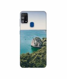 Amazon Brand - Solimo Designer Sea View 3D Printed Hard Back Case Mobile Cover for Samsung Galaxy M31