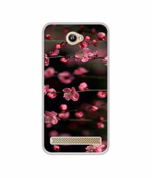 Amazon Brand - Solimo Designer Pink Flowers UV Printed Soft Back Case Mobile Cover for 10.or D2