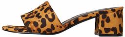 find. Women's LACE-S-2-46 Open Toe Sandals, Beige Leopard, 8