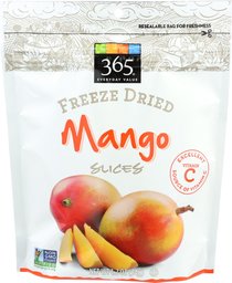 365 Everyday Value, Mango Slices, Freeze Dried, 1.2 oz