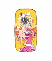 Amazon Brand - Solimo Designer Singing Girl Vector 3D Printed Hard Back Case Mobile Cover for Nokia 3310