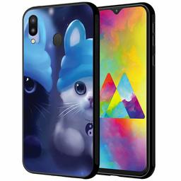 Amazon Brand - Solimo Designer Kitty Printed Hard Back Case Mobile Cover for Samsung Galaxy M20 (D1137)