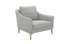 Amazon Brand – Rivet Alonzo Contemporary Upholstered Livingroom Accent Chair, 39