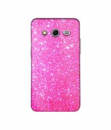 Amazon Brand - Solimo Designer Pink Sparkle 3D Printed Hard Back Case Mobile Cover for Samsung Galaxy Core 2 G355H