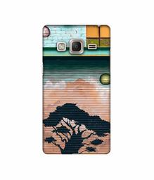 Amazon Brand - Solimo Designer Tree Painting 3D Printed Hard Back Case Mobile Cover for Samsung Z3