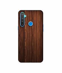 Amazon Brand - Solimo Designer Wooden Texture 3D Printed Hard Back Case Mobile Cover for Realme 5 / Realme 5s / Realme 5i