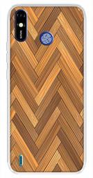 Amazon Brand - Solimo Designer Multicolor Plywood Pattern Printed Soft Back Case Mobile Cover for Tecno Spark Go Plus