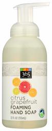 365 Everyday Value, Foaming Hand Soap, Citrus Grapefruit, 12 fl oz