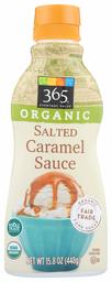 365 Everyday Value, Organic Salted Caramel Sauce, 15.8 oz