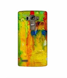 Amazon Brand - Solimo Designer Yellow and Green Paint 3D Printed Hard Back Case Mobile Cover for LG G4 Stylus